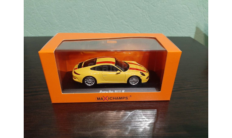 Porsche 911 R 2016, масштабная модель, Minichamps, scale43