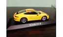 Porsche 911 R 2016, масштабная модель, Minichamps, scale43