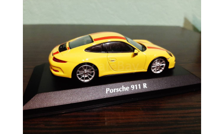 Porsche 911 R 2016, масштабная модель, Minichamps, scale43
