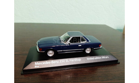 Mercedes-Benz 350 SL (R107) Хардтоп  1974, масштабная модель, Minichamps, scale43