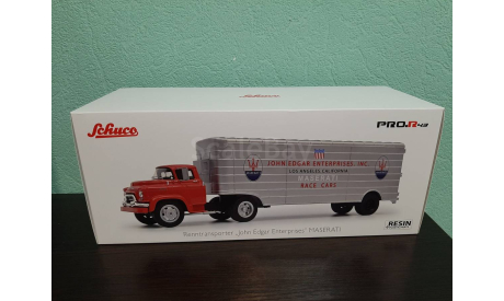 GMC John Edgar Enterprises Maserati Renntransporter, масштабная модель, Schuco, scale43