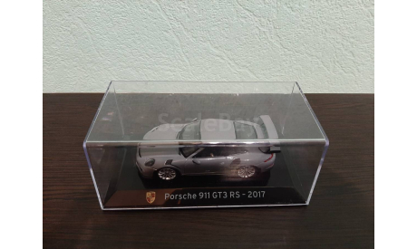 Porsche 911 (991/2) GT3 RS 2017, масштабная модель, Altaya Supercars, scale43