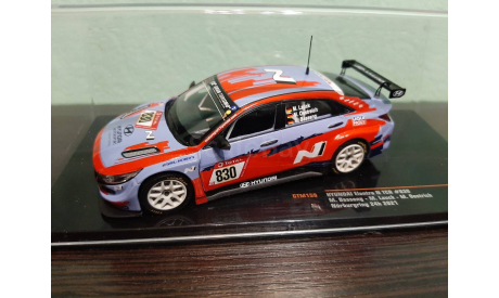 Hyundai Elantra N TCR #830 24h Nürburgring 2021, масштабная модель, IXO Rally (серии RAC, RAM), scale43