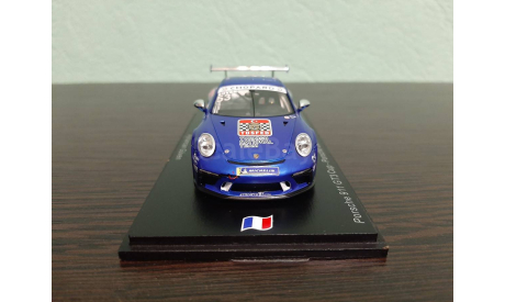 Porsche 911 GT3 Cup #53 чемпион Porsche Carrera Cup 2018, масштабная модель, Spark, scale43