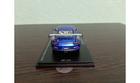 Porsche 911 GT3 Cup #53 чемпион Porsche Carrera Cup 2018, масштабная модель, Spark, scale43