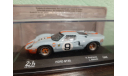 Ford GT40 Gulf #9 победитель 24h LeMans 1968, масштабная модель, Altaya Rally, scale43