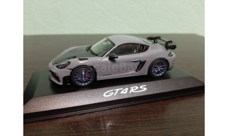 Porsche 718 Cayman GT4 RS 2022, масштабная модель, Minichamps, scale43