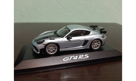 Porsche 718 Cayman GT4 RS 2022, масштабная модель, Minichamps, scale43