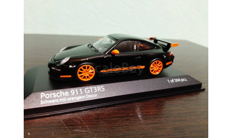Porsche 911 (997.1) GT3 RS 2006, масштабная модель, Minichamps, scale43