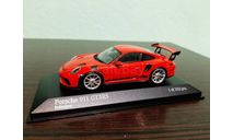 Porsche 911 (991 II) GT3 RS 2018, масштабная модель, Minichamps, scale43