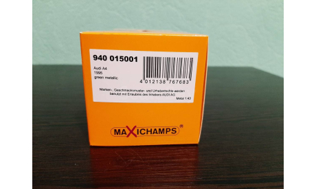 Audi A4 1995, масштабная модель, Minichamps, 1:43, 1/43