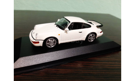 Porsche 911 (964) Turbo 1990, масштабная модель, Minichamps, scale43