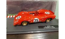 Ferrari 312P #25 12h Sebring 1969, масштабная модель, Altaya Rally, scale43