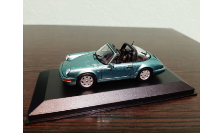 Porsche 911 (964) Carrera 2 Targa 1991, масштабная модель, Minichamps, scale43