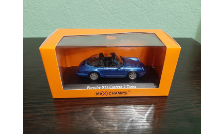 Porsche 911 (964) Carrera 2 Targa 1991, масштабная модель, Minichamps, 1:43, 1/43