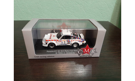 Porsche 911 SC Rally San Remo 1981, масштабная модель, CMR-IXO, scale43