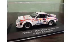 Porsche 911 SC Rally San Remo 1981