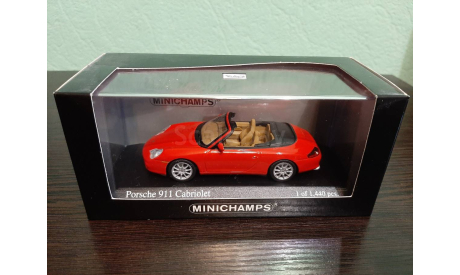 Porsche 911 Cabriolet (996) 2001, масштабная модель, Minichamps, 1:43, 1/43