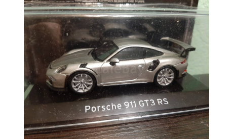 PORSCHE  911 991 GT3 RS 2015, масштабная модель, Altaya Supercars, scale43