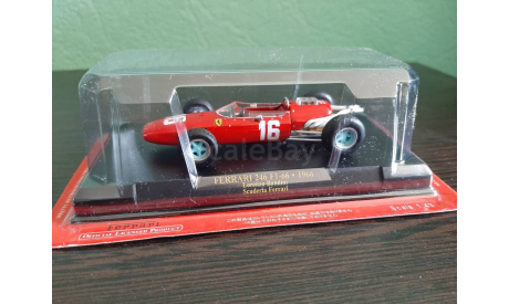 Ferrari 246 #16 1966 Lorenzo Bandini, масштабная модель, Altaya F1, 1:43, 1/43