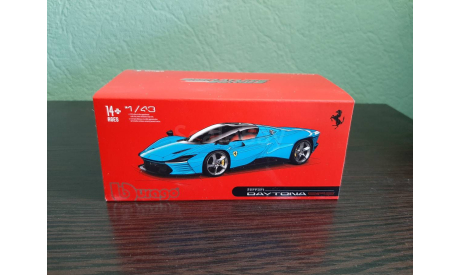 Ferrari Daytona SP3, масштабная модель, Burago Signature, scale43