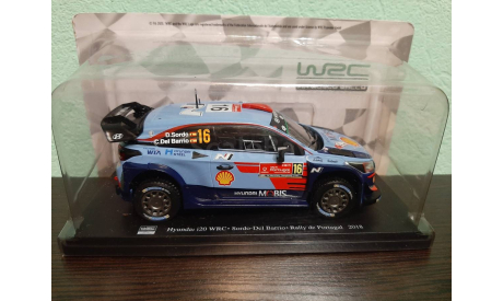 Hyundai i20 WRC #16 2018, масштабная модель, Hachette, scale24