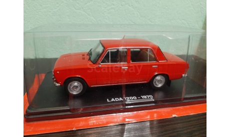 Lada 1200 1970, масштабная модель, Hachette, scale24, ВАЗ