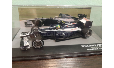 Williams FW34 #19 2012 Bruno Senna, масштабная модель, Altaya F1, scale43