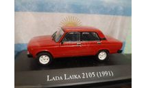 Lada 2105 1991 ВАЗ 2105, масштабная модель, Altaya, scale43