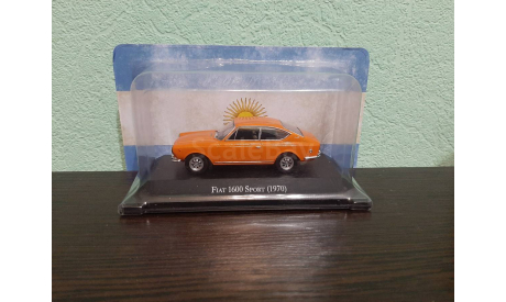 Fiat 1600 Sport 1970, масштабная модель, Altaya, scale43