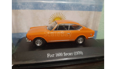 Fiat 1600 Sport 1970, масштабная модель, Altaya, scale43