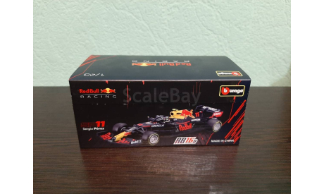 Red Bull RB16 #11 2021 Sergio Perez, масштабная модель, Burago Signature, scale43