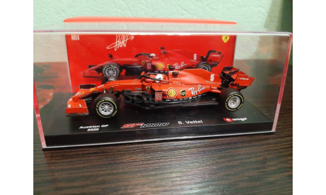 Ferrari SF1000 #5 2020 Sebastian Vettel, масштабная модель, Burago Signature, scale43