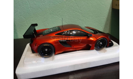 McLaren 650S GT3 2017, масштабная модель, Autoart, scale18