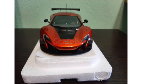 McLaren 650S GT3 2017, масштабная модель, Autoart, scale18