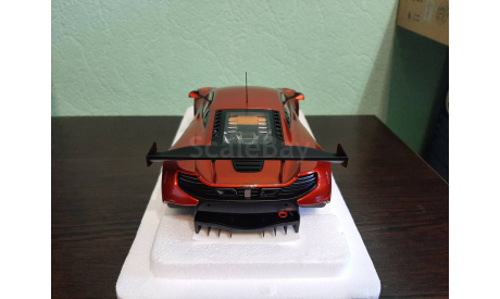 McLaren 650S GT3 2017, масштабная модель, Autoart, scale18