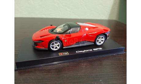 Ferrari Daytona SP3 2022, масштабная модель, Burago Signature, scale43