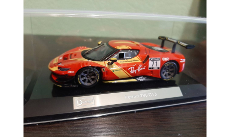 Ferrari 296 GT3  #71 2022, масштабная модель, Burago Signature, scale43