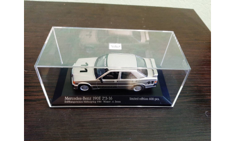 Mercedes-Benz 190E 2.3-16 (W201) 1984   Nürburgring  A. Senna, масштабная модель, Minichamps, scale43