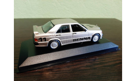 Mercedes-Benz 190E 2.3-16 (W201) 1984   Nürburgring  A. Senna, масштабная модель, Minichamps, scale43