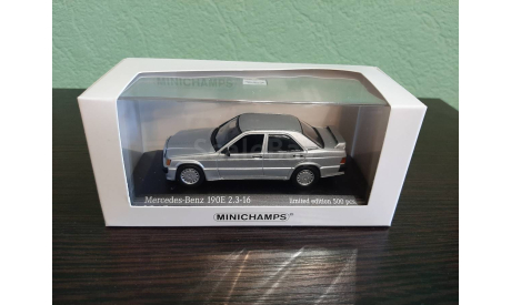 Mercedes-Benz 190E 2.3-16 (W201) 1984, масштабная модель, Minichamps, scale43