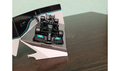 Mercedes-AMG F1 W12 #77  2021 Valtteri Bottas, масштабная модель, BBurago, scale43, Mercedes-Benz