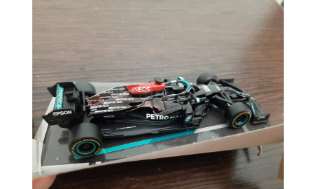 Mercedes-AMG F1 W12 #77  2021 Valtteri Bottas, масштабная модель, BBurago, scale43, Mercedes-Benz