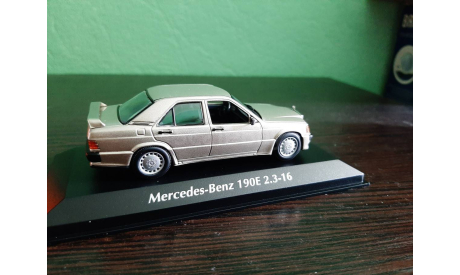 Mercedes-Benz 190E 2.3-16 (W201) 1984, масштабная модель, Minichamps, scale43