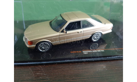 Mercedes 560 SEC C126 Coupe 1981, масштабная модель, IXO Road (серии MOC, CLC), scale43, Mercedes-Benz