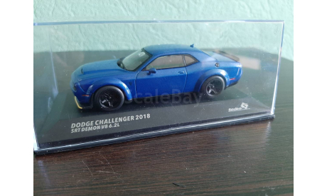 Dodge Challenger SRT Demon V8 6.2L 2018, масштабная модель, Solido, scale43