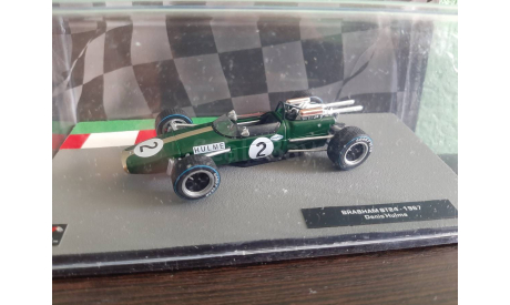 Brabham BT24 #2 1967 Denis Hulme, масштабная модель, Altaya F1, scale43