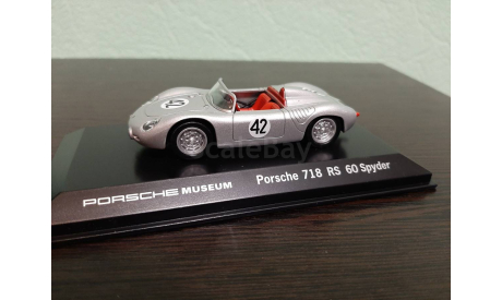 Porsche 718 RS 60 #42 Sebring 1951, масштабная модель, Porsche Museum, scale43