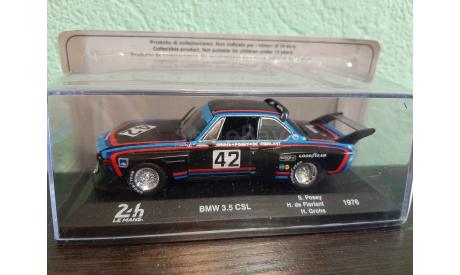 BMW 3.5 CSL #42 24h LeMans 1976, масштабная модель, Altaya Rally, scale43