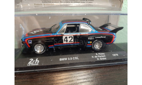 BMW 3.5 CSL #42 24h LeMans 1976, масштабная модель, Altaya Rally, scale43